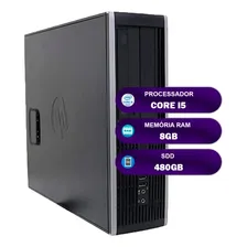 Cpu Hp Compaq 8300 Intel Core I5 6gb SSD 240gb Foto mini  3