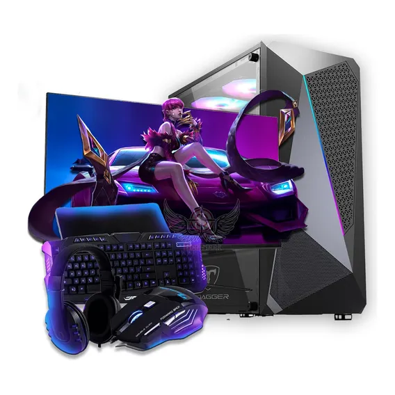 Cpu I5 Computador Gamer Completo 440gb Com 16gb + Wifi+ Game Foto 1