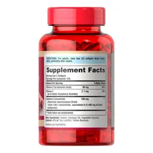 Cranberry 4200mg (250 Softgels) Puritans Pride Sabor Foto mini  2