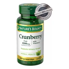 Cranberry 4200mg Nature's Bounty® 120 Cápsulas Foto mini  2