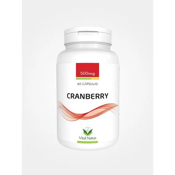 Cranberry 500mg (60 Caps) Vital Natus Foto 1