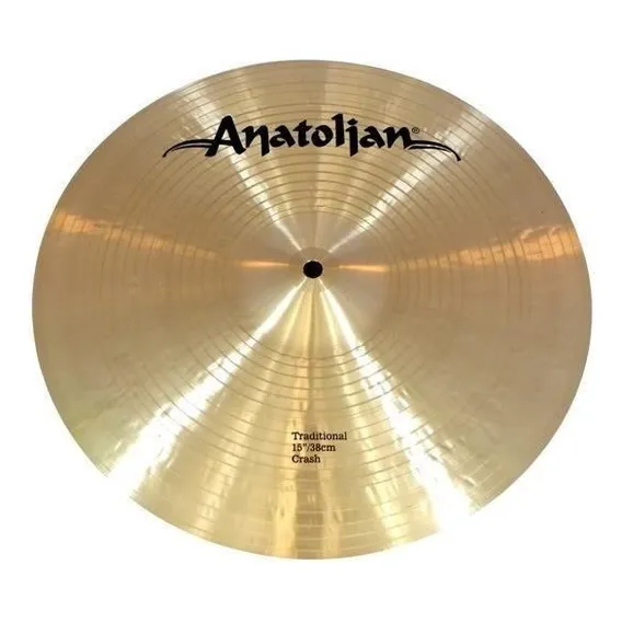 Crash Anatolian Traditional 15¨ Handmade Turkish Foto 1