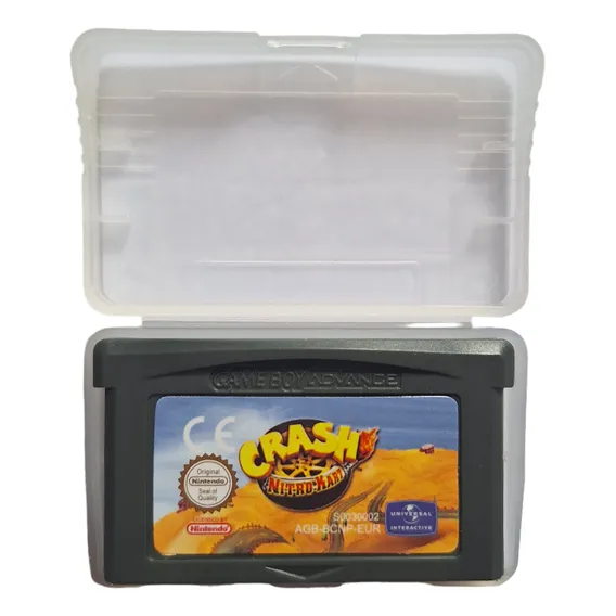 Crash Nitro Kart Game Boy Advance Gba Nintendo Ds Lite Fat Foto 1