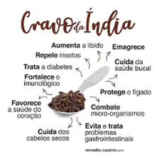 Cravo da India Cravo em Grãos CRAVO EM FLOR Inteira, grão, flor EMPÓRIO GRÃOS E SAÚDE 1 unidad Foto mini  3