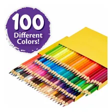 Crayola - Coleção Lápis De Cor - 100 Cores Diferentes Foto mini 3