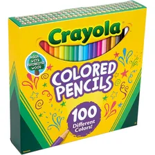 Crayola - Coleção Lápis De Cor - 100 Cores Diferentes Foto mini 2