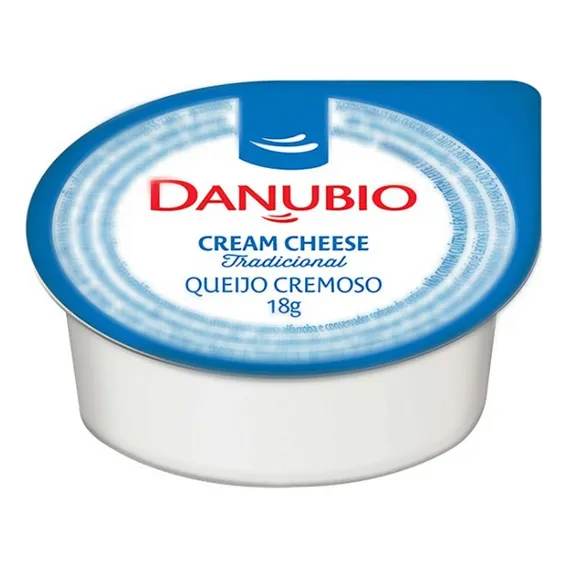 Cream Cheese Danubio Blister Sache 18g Caixa 72 Unidades Foto 1