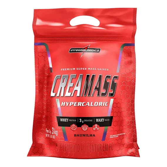 Creamass Hipercalórico Pouch Baunilha 3kg Integralmédica Foto 1