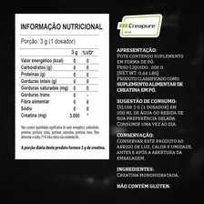 Creatina Creapure 200g Darkness Foto mini 2