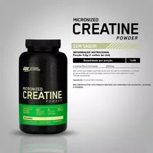 Creatina Powder 300g Sem Sabor Optimum Nutrition Foto mini 3