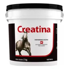 Creatina Vetnil 2kg Suplemento Equinos Cavalo Foto mini 1