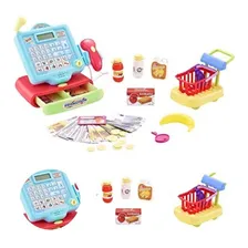 Creative Fun Super Caixa Registradora Br113 Multikids Cor Azul Foto mini  2