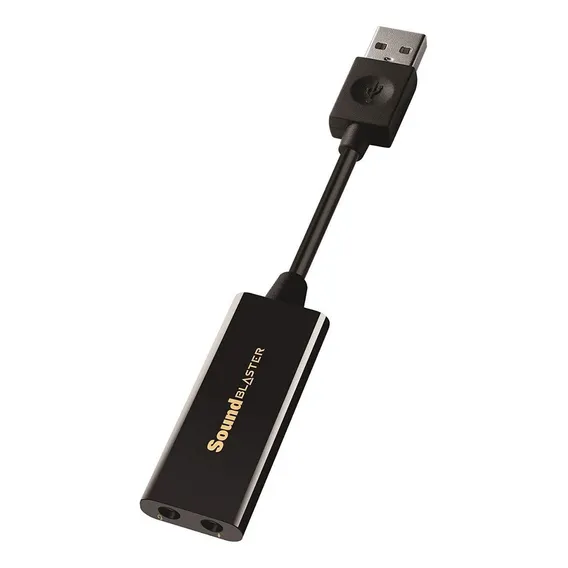 Creative Sound Play 3 Placa De Som Usb Blaster Externa Cor Preto Foto 1