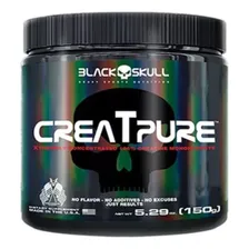 Creatpure - Creatina - 150g Black Skull Sabor Sem sabor Foto  mini 1