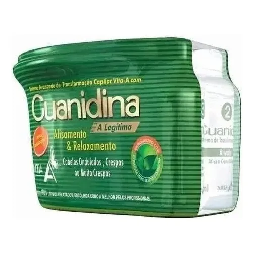Creme Alisamento Relaxamento Guanidina Vita-a 200g Legitima Foto 1