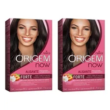 Creme Alisante Origem 80g Forte Flores Frutas - Kit Com 2un Foto mini 1