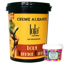 Creme Alisante Vintage 850g Lola Cosmetics + Foto mini 1