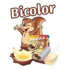 Creme Avelã Chocolate Bicolor Tradic 10g C/48 Nucita Foto mini  2