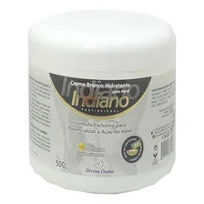 Creme Branco Para Hene Indiano Com Queratina 500g Foto  mini 1
