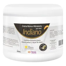 Creme Branco Para Hene Indiano Com Queratina 500g Foto mini  2