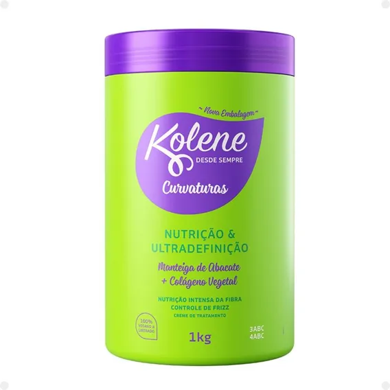 Creme Cabelo 1kg Curvatura Kolene Foto 1