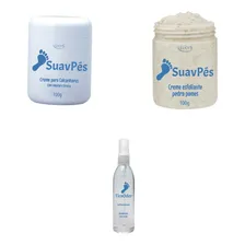 Creme Calcanhares Mentol E Arnica E Esfoliante Pés 3 Itens Foto mini 1