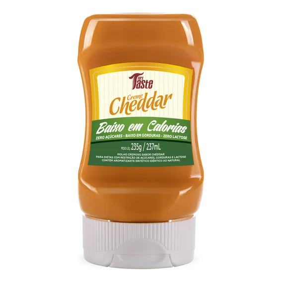Creme Cheddar Mrs Taste 235g/237ml - Baixo em Calorias Foto 1