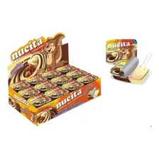 Creme Chocolate Leite E Avelãs Nucita Caixa C/36 Foto  mini 1