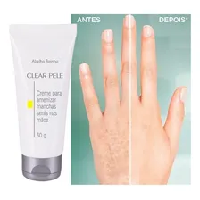Creme cicatrizante para mãos Abelha Rainha Clear Pele Creme para Amenizar Marcas Senis nas Mãos en tubo de 120mL/60g - kit x 2 unidades Foto mini 2