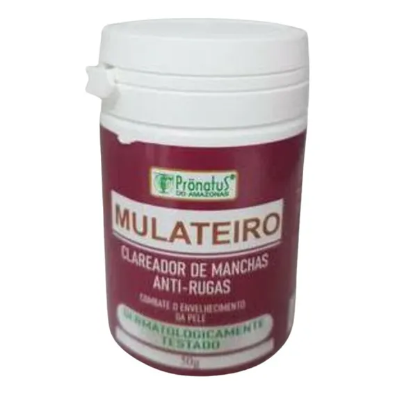 Creme Clareador De Manchas Anti Rugas Mulateiro 50gr Foto 1