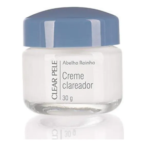Creme Clareador Pele Clear -abelha Rainha 30g Foto 1