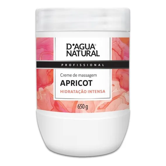 Creme De Massagem Apricot 650g Corporal Dagua Natural Foto 1