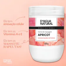 Creme De Massagem Apricot 650g Corporal Dagua Natural Foto mini 2