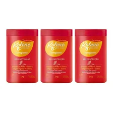 Creme De Tratamento Kolene 1000g Reconstrucao - Kit Com 3un Foto  mini 1