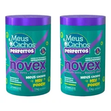 Creme De Tratamento Novex 1kg Meus Cachos - Kit Com 2un Foto mini 1