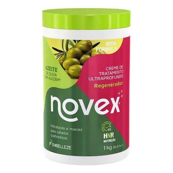 Creme De Tratamento Novex Azeite De Oliva 1kg Foto 1
