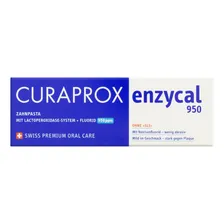 Creme Dental Enzycal 950 Curaprox Caixa 75ml Foto mini 1