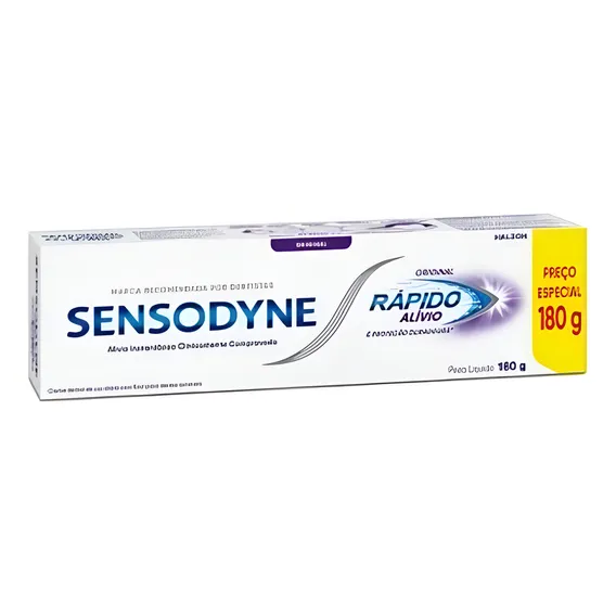 Creme Dental Sensodyne Rápido Alívio 180g Foto 1