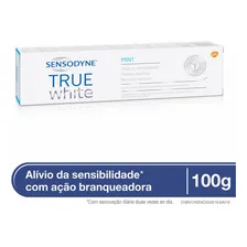 Creme Dental Sensodyne True White AlÃvio da Sensibilidade Branqueador de Uso Diário Especializado para Dentes SensÃveis 100g Foto mini 2