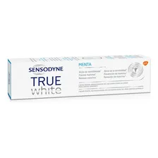 Creme Dental Sensodyne True White AlÃvio da Sensibilidade Branqueador de Uso Diário Especializado para Dentes SensÃveis 100g Foto mini 1