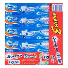Creme Dental Sorriso Dentes Brancos 90g - Kit Com 12un Foto mini  2