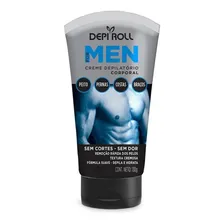 Creme Depilatório Corporal Depiroll For Men 130g Foto  mini 1