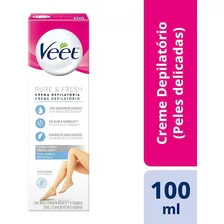 Creme Depilat贸rio Corporal Veet Peles Delicadas - 100ml Full Foto mini 3
