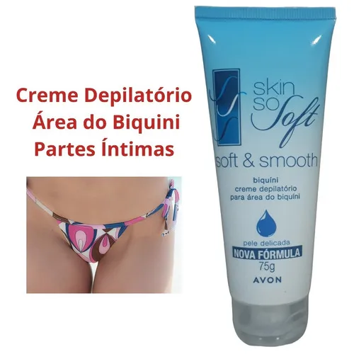 Creme Depilatório Partes Intimas Avon Depilador Depilação Foto 1