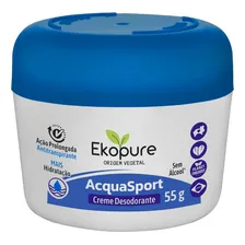 Creme Desodorante Antitranspirante Acquasport Ekopure 55g Foto mini 1