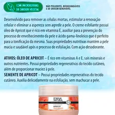 Creme Esfoliante Apricot Forte Abrasão 300g Dagua Natural Foto mini 4