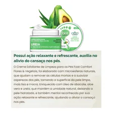 Creme Esfoliante Limpeza P/ Os Pés Flores E Vegetais - 250g Foto mini 4