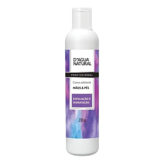 Creme Esfoliante Mãos E Pés 230g Dagua Natural Revitalizante Foto 1