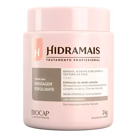 Creme Esfoliante Para Corpo Hidramais Profissional 1 Kg Foto 1