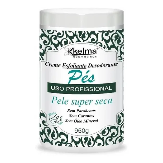 Creme Esfoliante Pés Kelma - 950g Foto 1